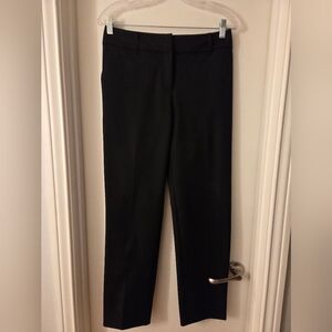 Ann Taylor Black Straight Leg Pants Curvy Sz 4